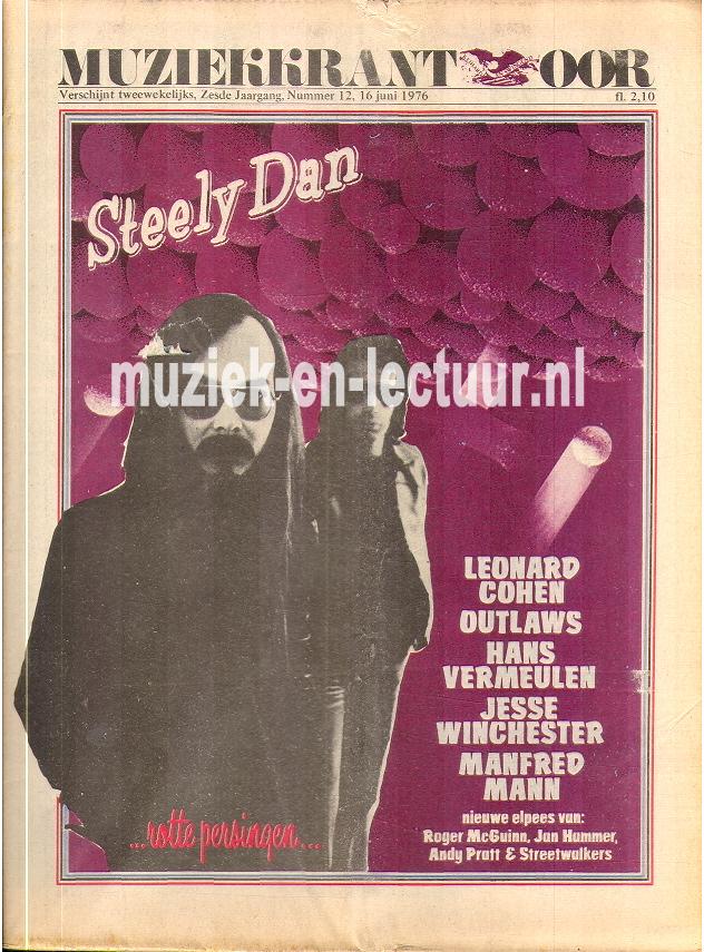 Muziekkrant Oor 1976 nr. 12